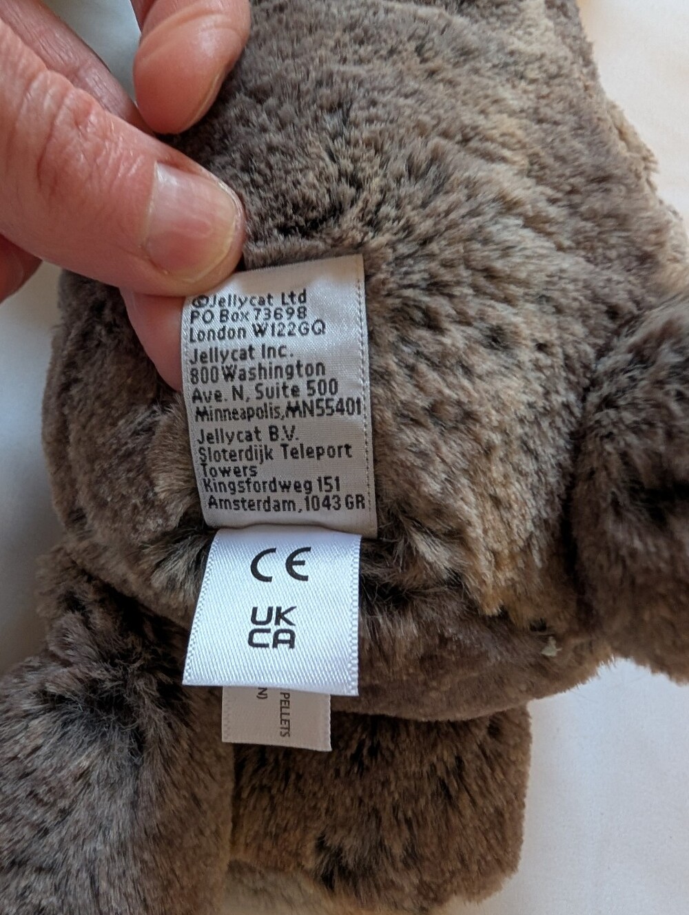 Jellycat London Bashful Woodland Bunny Stuffed Animal - Soft Plush Rabbit Sz M - Picture 4 of 12